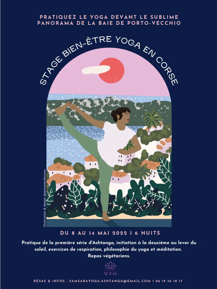 Stage Yoga à Porto-Vecchio du 8 au 14 mai 2022